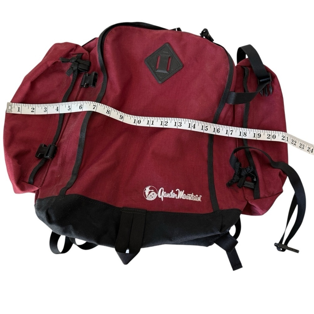 Backpack Gander Mountain Maroon Backpack Daypack … - image 7